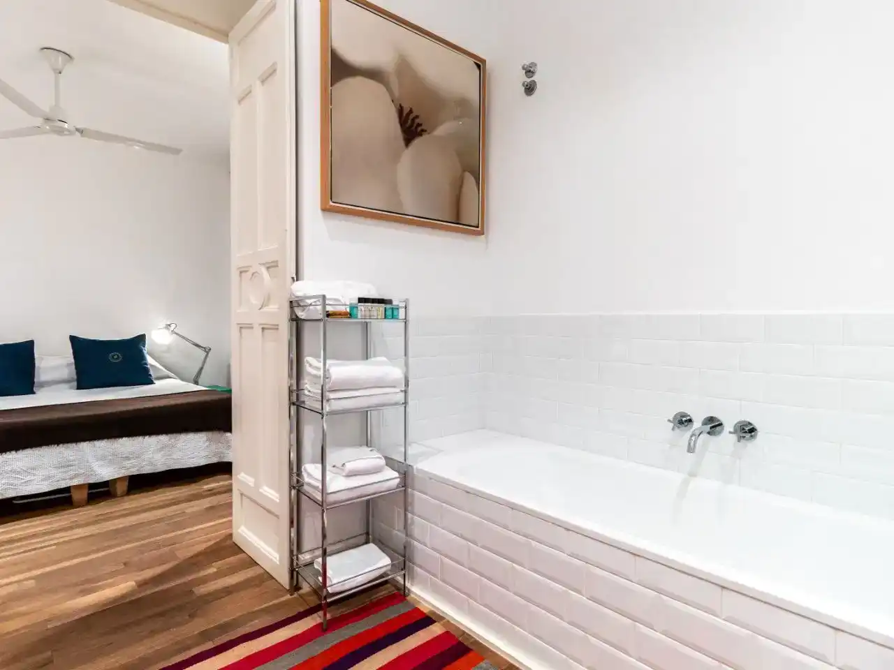 Baño de Apartamento de alquiler en Centro