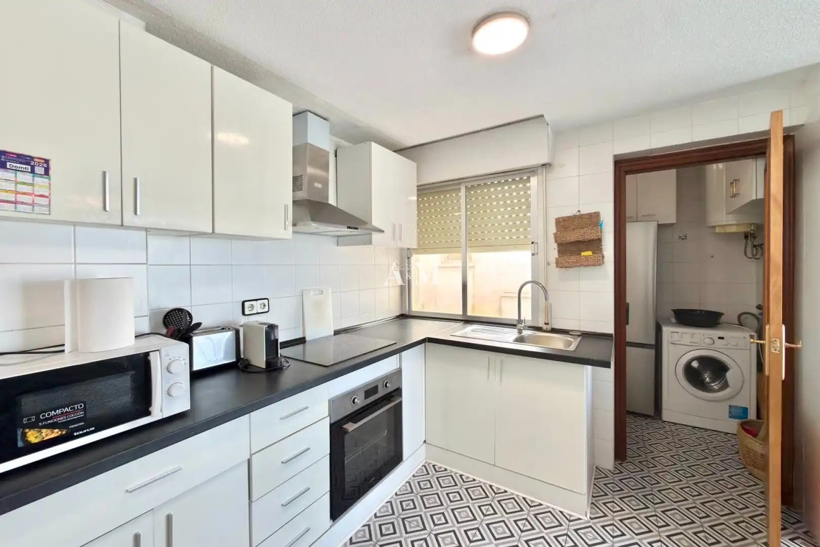 Kitchen of Flat for rent in Torrevieja  with Terrace, Furnished and Washing machine