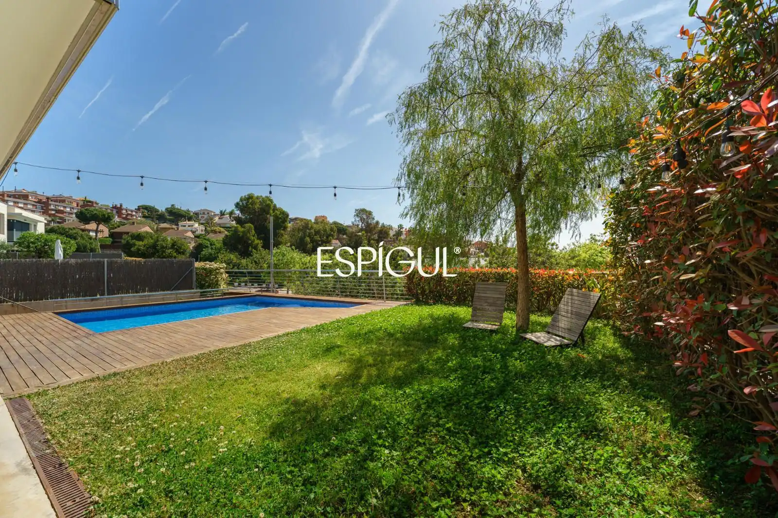 Piscina de Casa o xalet en venda en Alella amb Aire condicionat, Calefacció i Jardí privat