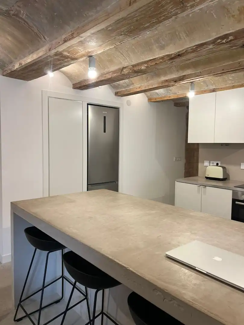 Kitchen of Ground floor for rent in Valencia  with Air Conditioner and Furnished