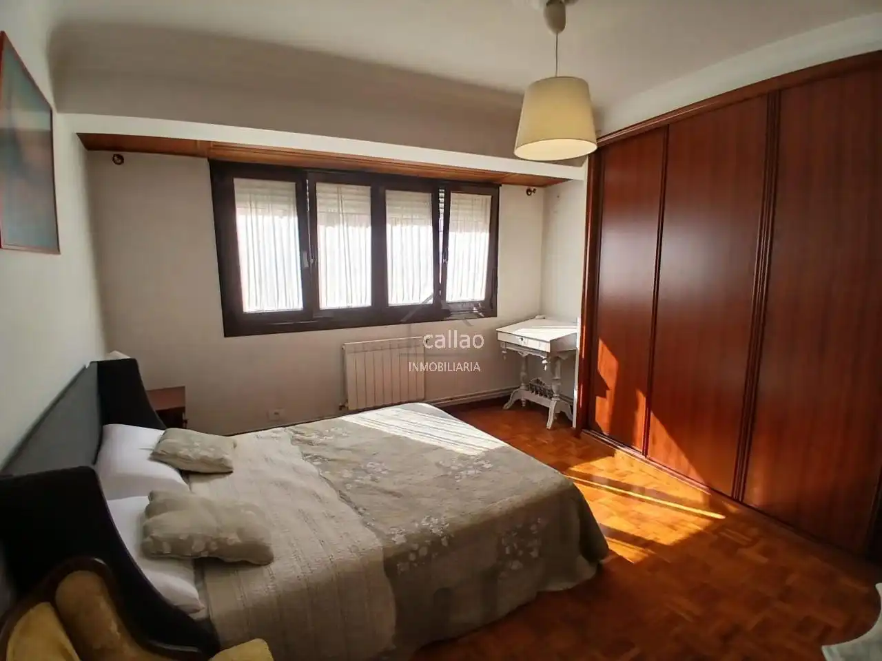 Bedroom of Flat for rent in Ferrol  with Heating and Furnished