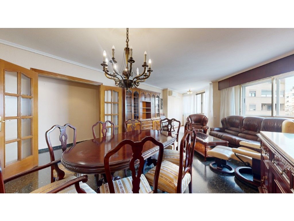 Dining room of Flat for sale in  Valencia Capital