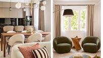 Living room of Flat for sale in  Madrid Capital  with Air Conditioner, Heating and Furnished