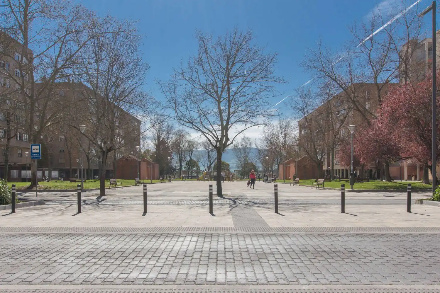 Vista exterior de Piso en venta en  Pamplona / Iruña con Calefacción, Trastero y Amueblado