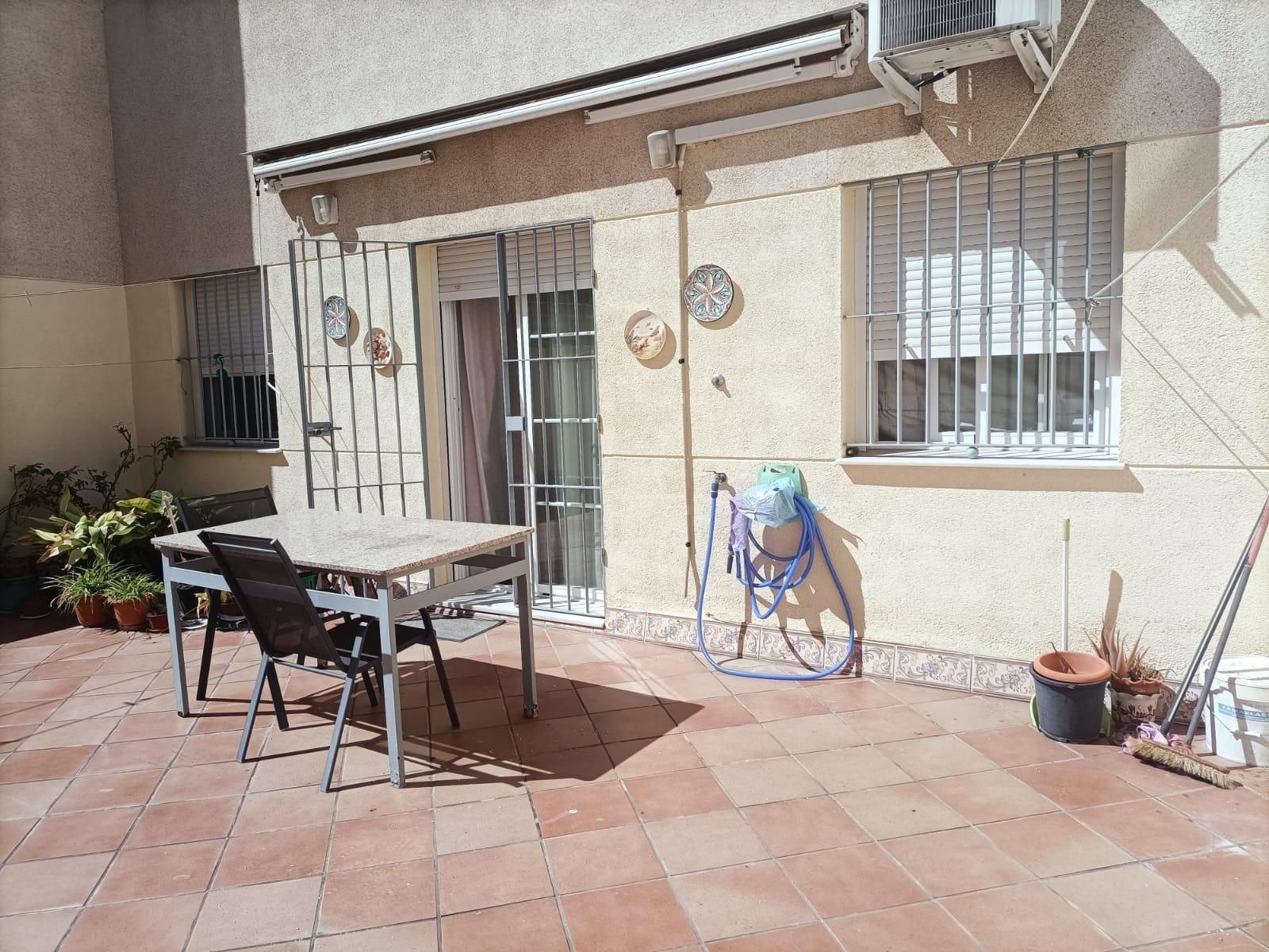 Terrasse von Wohnung zum Verkauf in Chiclana de la Frontera mit Klimaanlage, Terrasse und Balkon