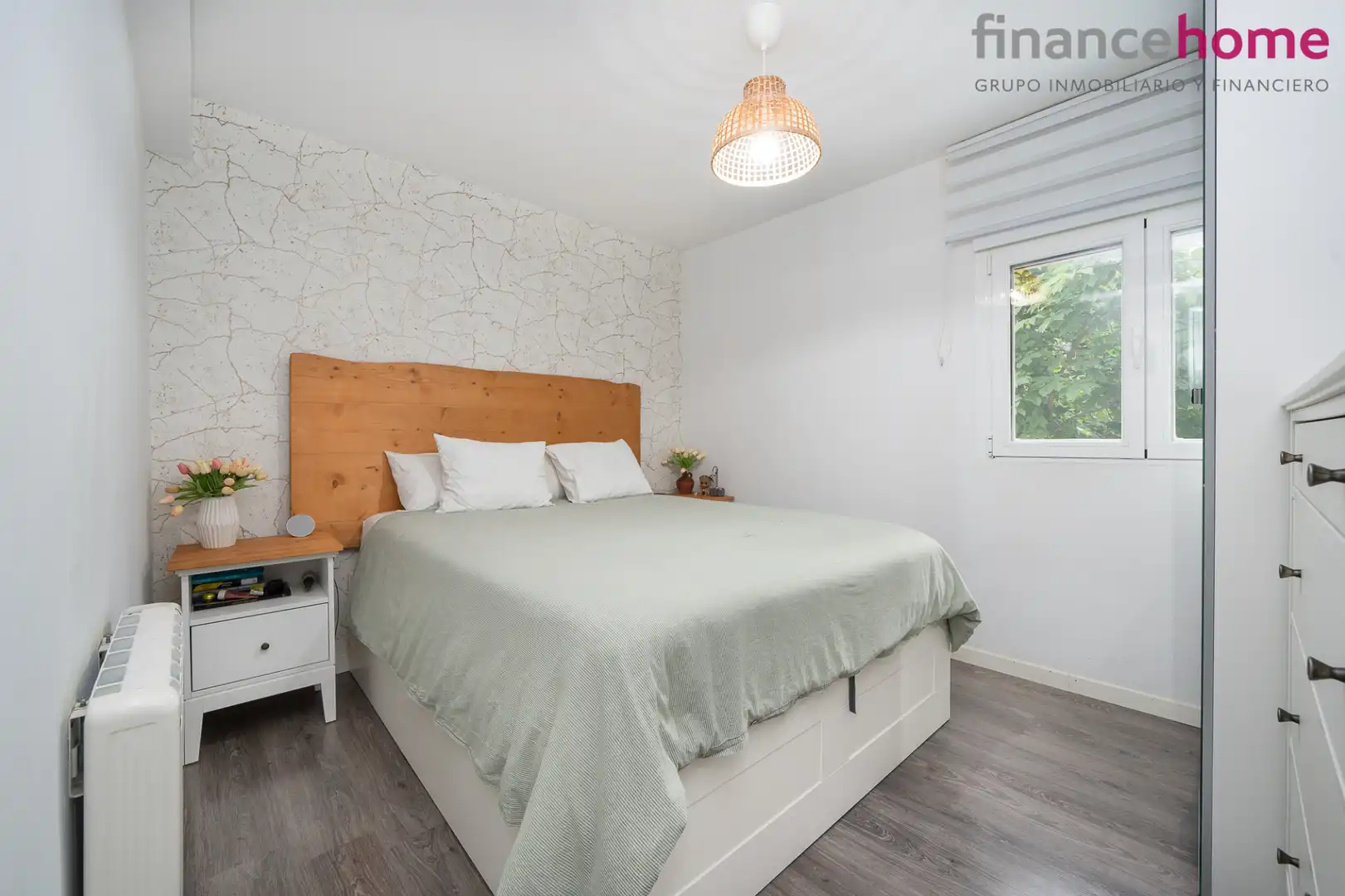Bedroom of Flat for sale in Móstoles  with Air Conditioner, Heating and Terrace