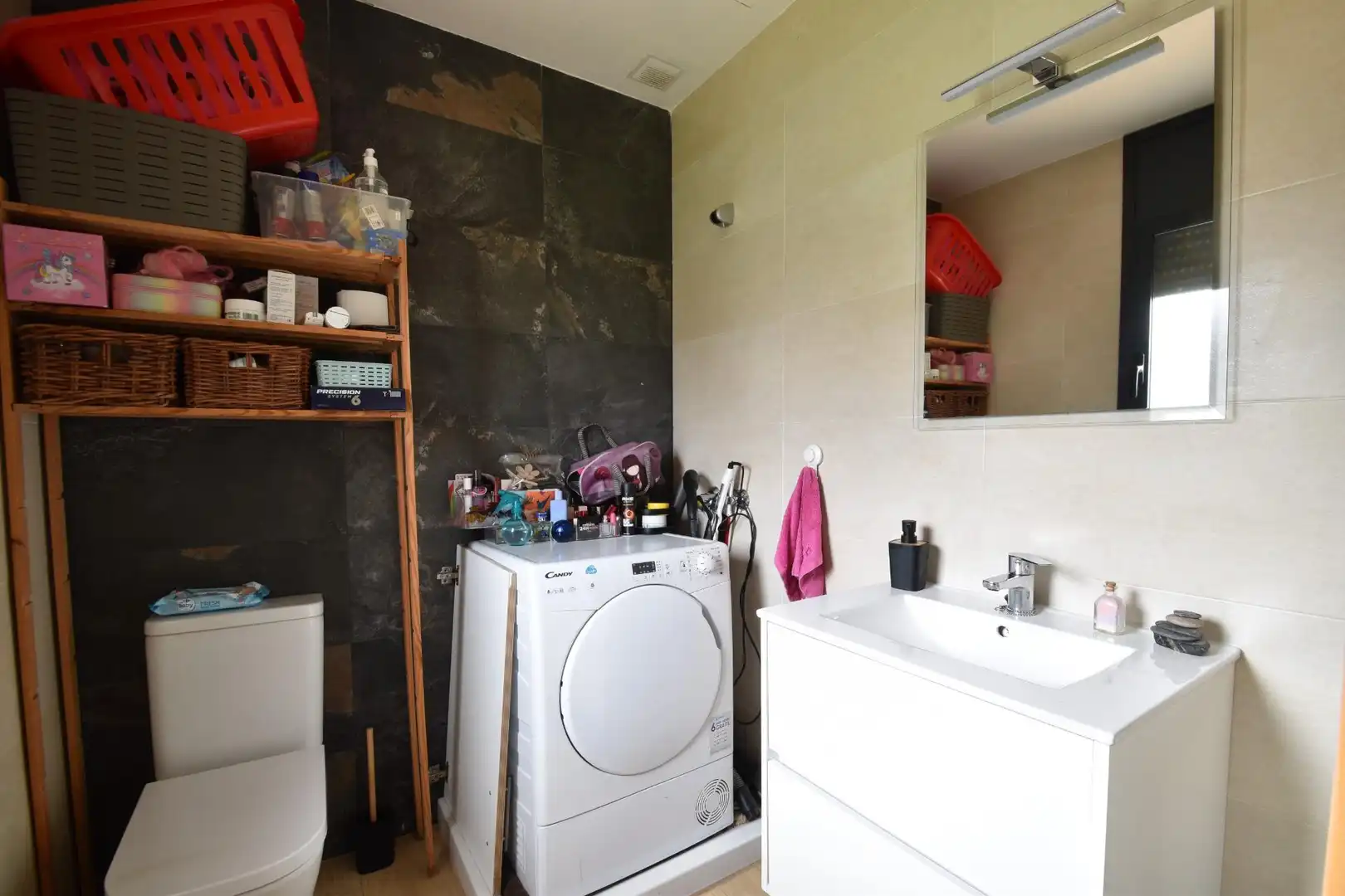 Bany de Casa adosada en venda en Cunit amb Aire condicionat, Jardí privat i Terrassa
