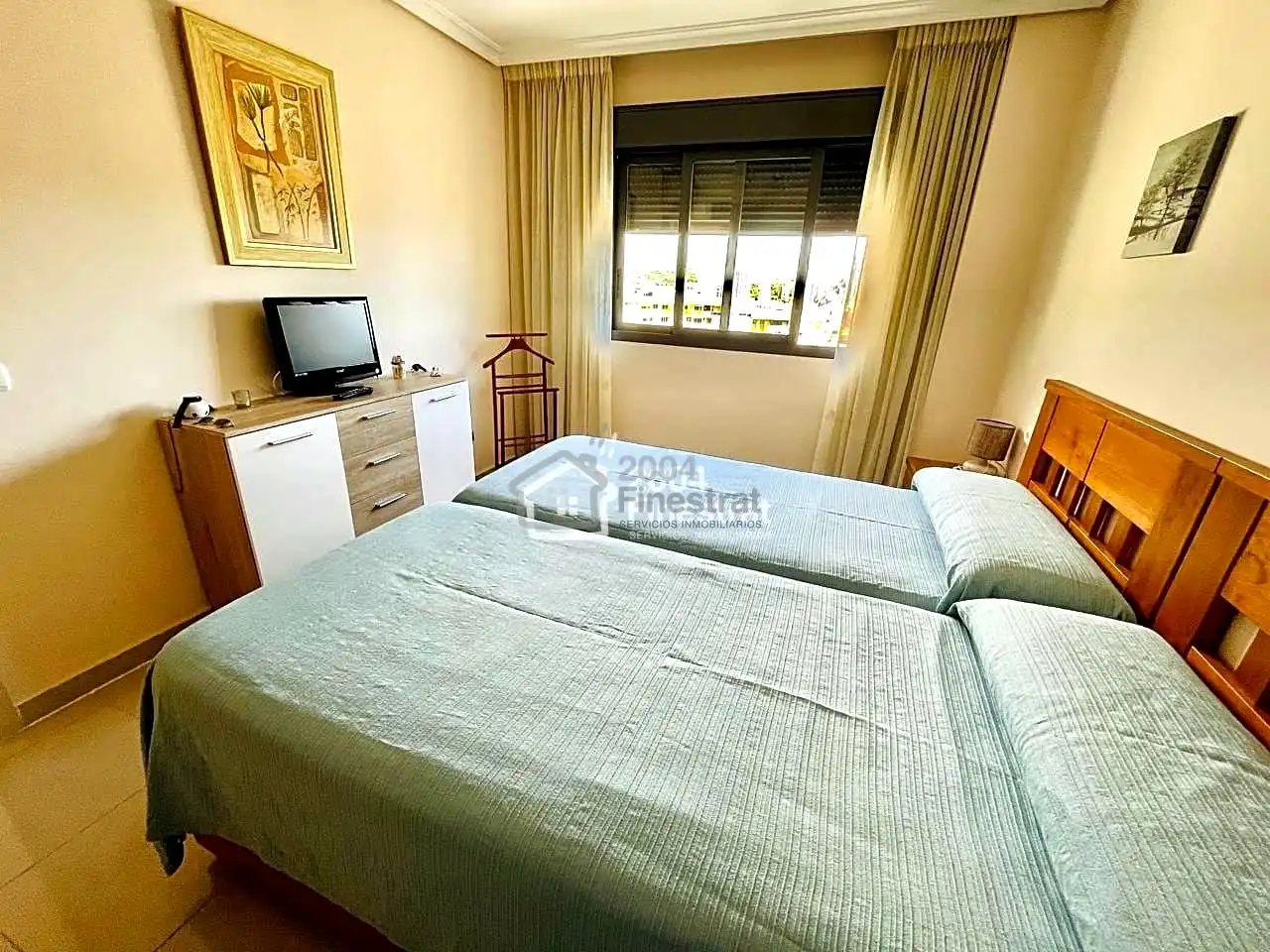 Schlafzimmer von Wohnung zum Verkauf in Villajoyosa / La Vila Joiosa mit Klimaanlage, Terrasse und Möbliert
