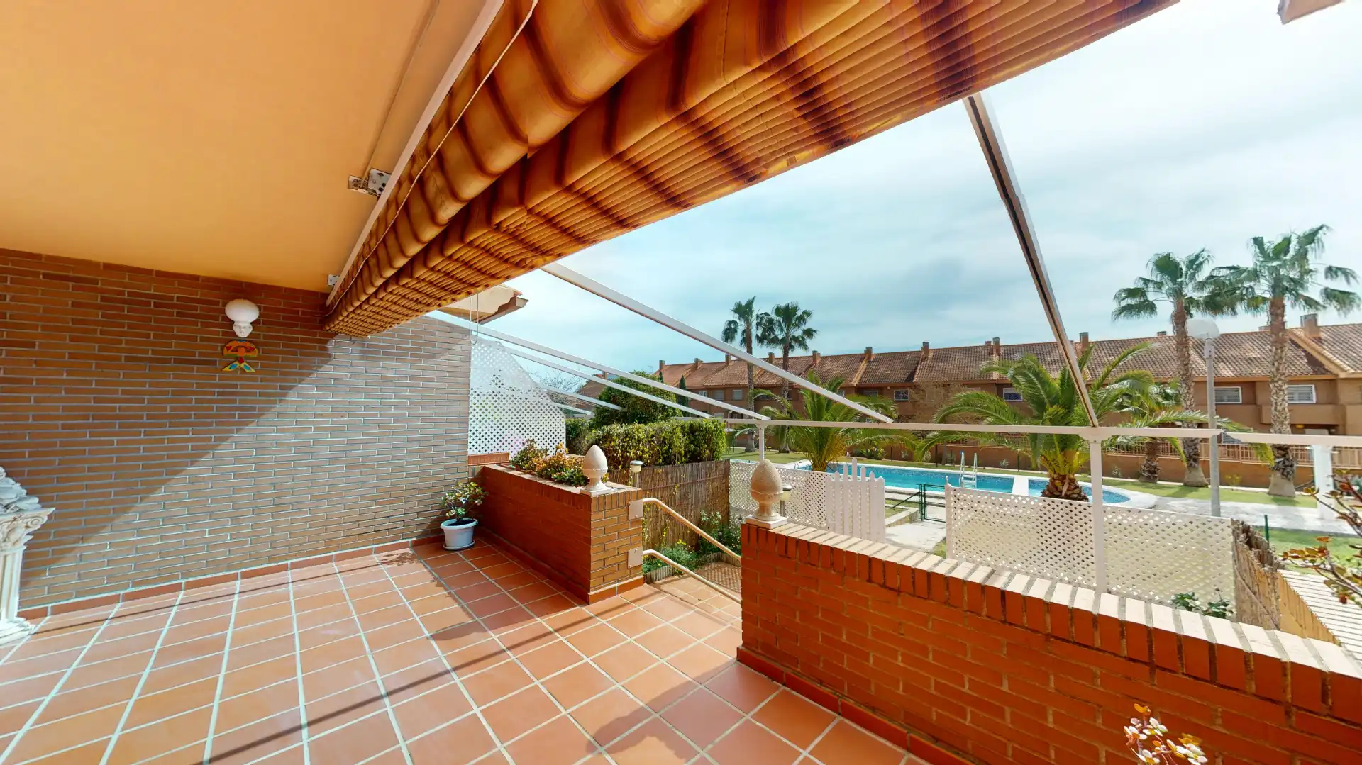 Terraza de Casa o chalet en venta en Alicante / Alacant con Aire acondicionado, Jardín privado y Terraza
