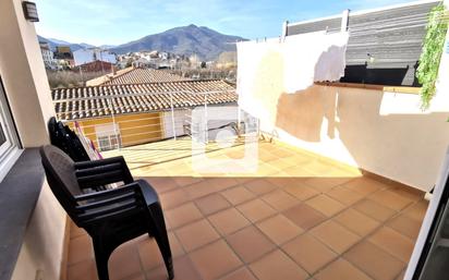 Terrace of Single-family semi-detached for sale in Anglès