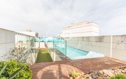 Swimming pool of Single-family semi-detached to rent in Carcaixent  with Heating, Private garden and Terrace