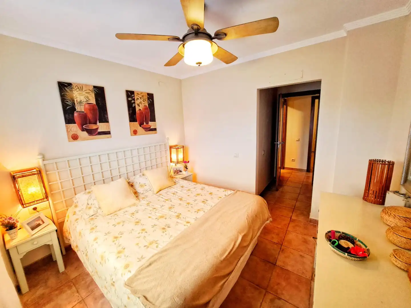 Schlafzimmer von Wohnungen zum Verkauf in Ayamonte mit Privatgarten, Terrasse und Möbliert
