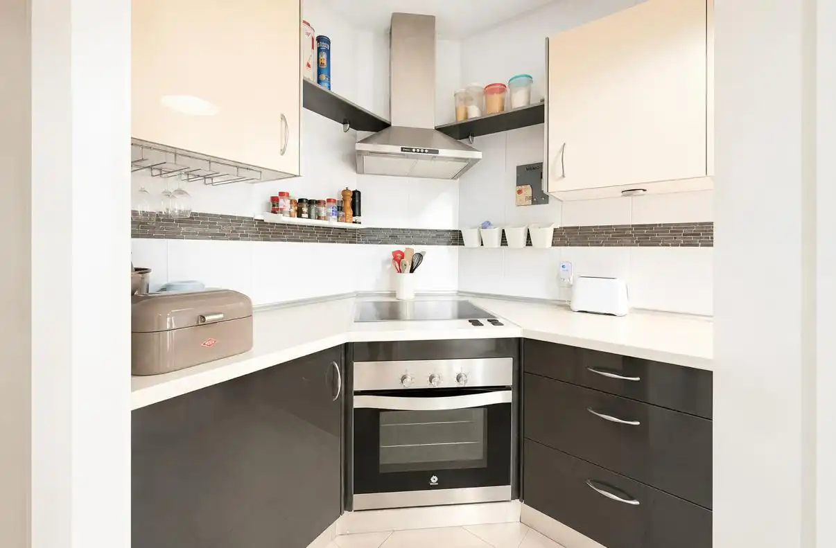 Kitchen of Flat for sale in Arona  with Furnished, Balcony and Community pool