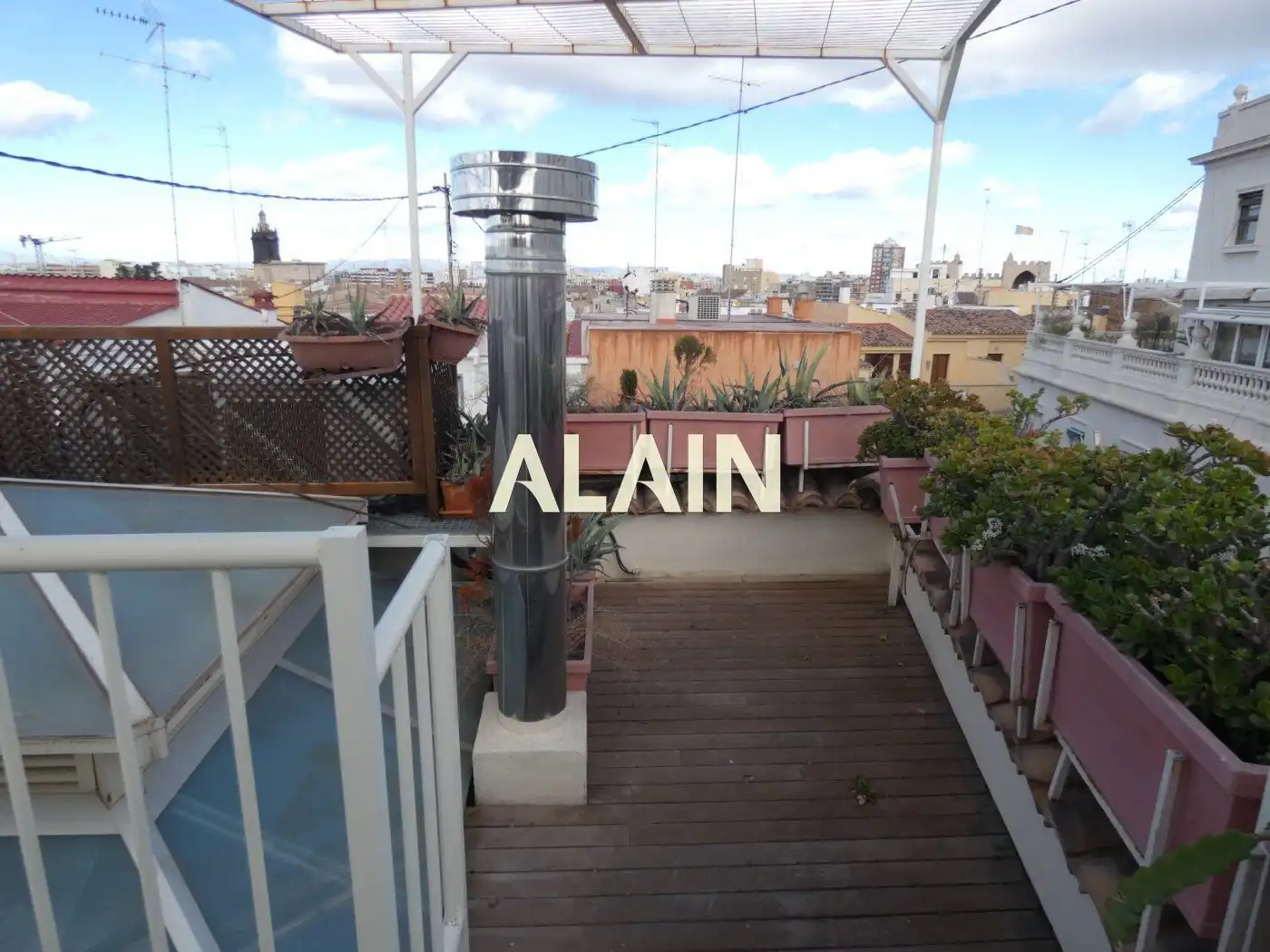 Terrassa de Àtic en venda en Valencia amb Aire condicionat, Calefacció i Parquet