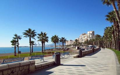 Exterior view of Flat for sale in Málaga Capital  with Air Conditioner and Terrace