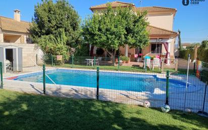 Swimming pool of Country house for sale in  Córdoba Capital  with Air Conditioner, Terrace and Swimming Pool