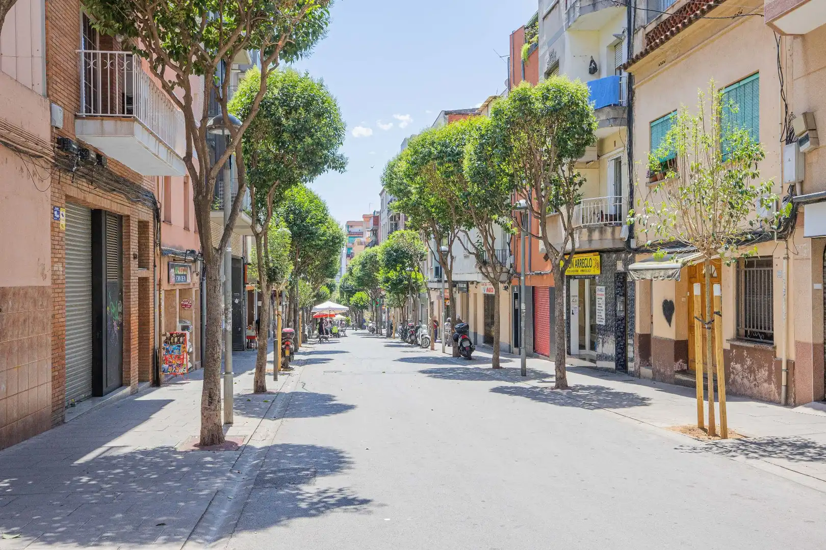 Vista exterior de Piso en venta en Badalona con Amueblado