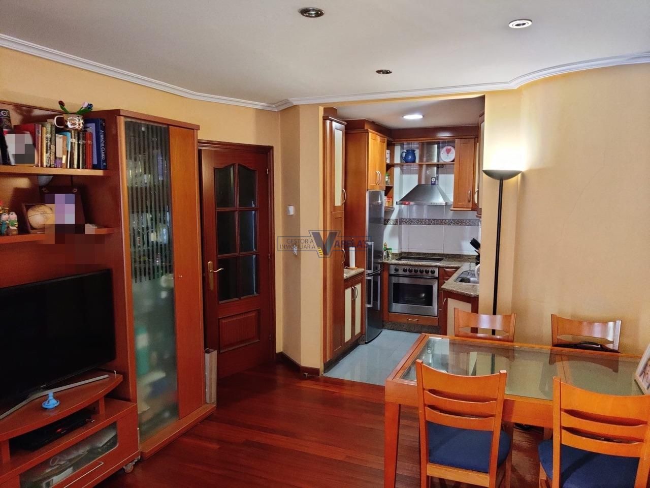 Kitchen of Apartment to rent in Ourense Capital   with Heating, Storage room and Furnished