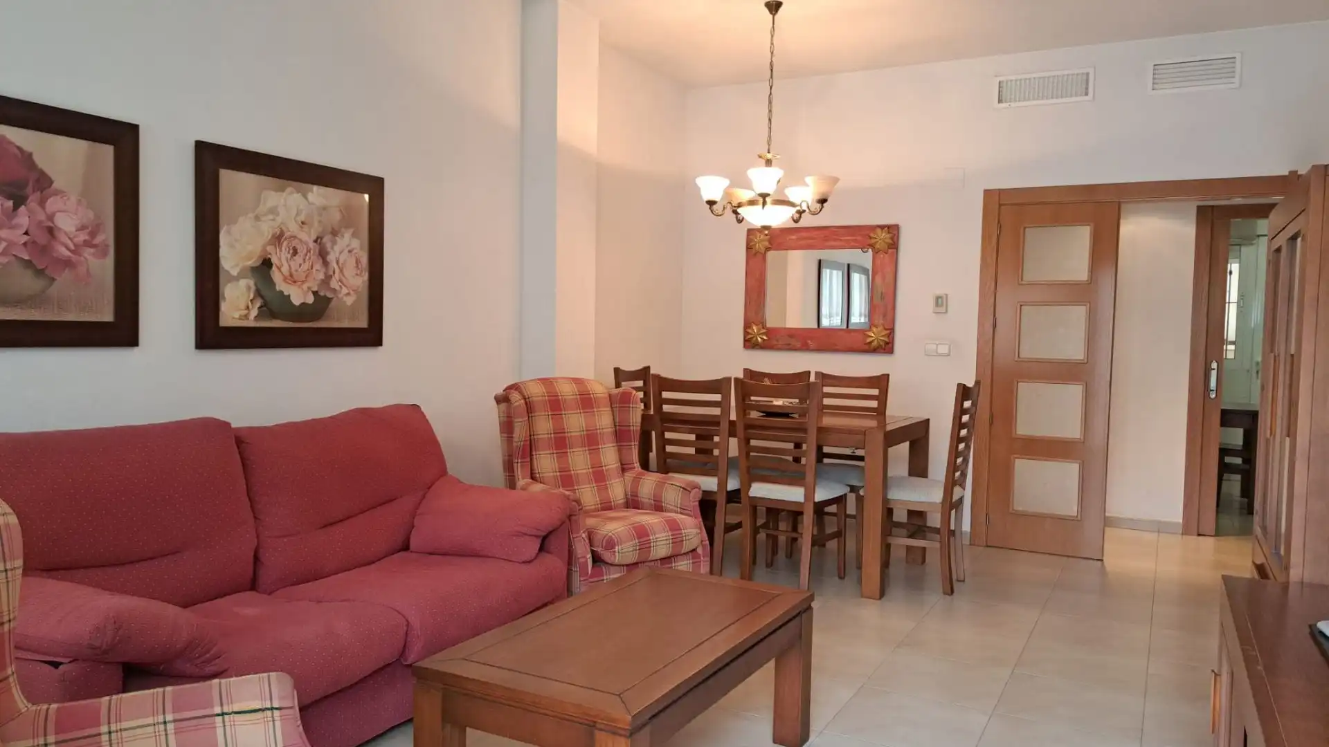 Living room of Houses for sale in  Murcia Capital  with Air Conditioner, Heating and Storage room