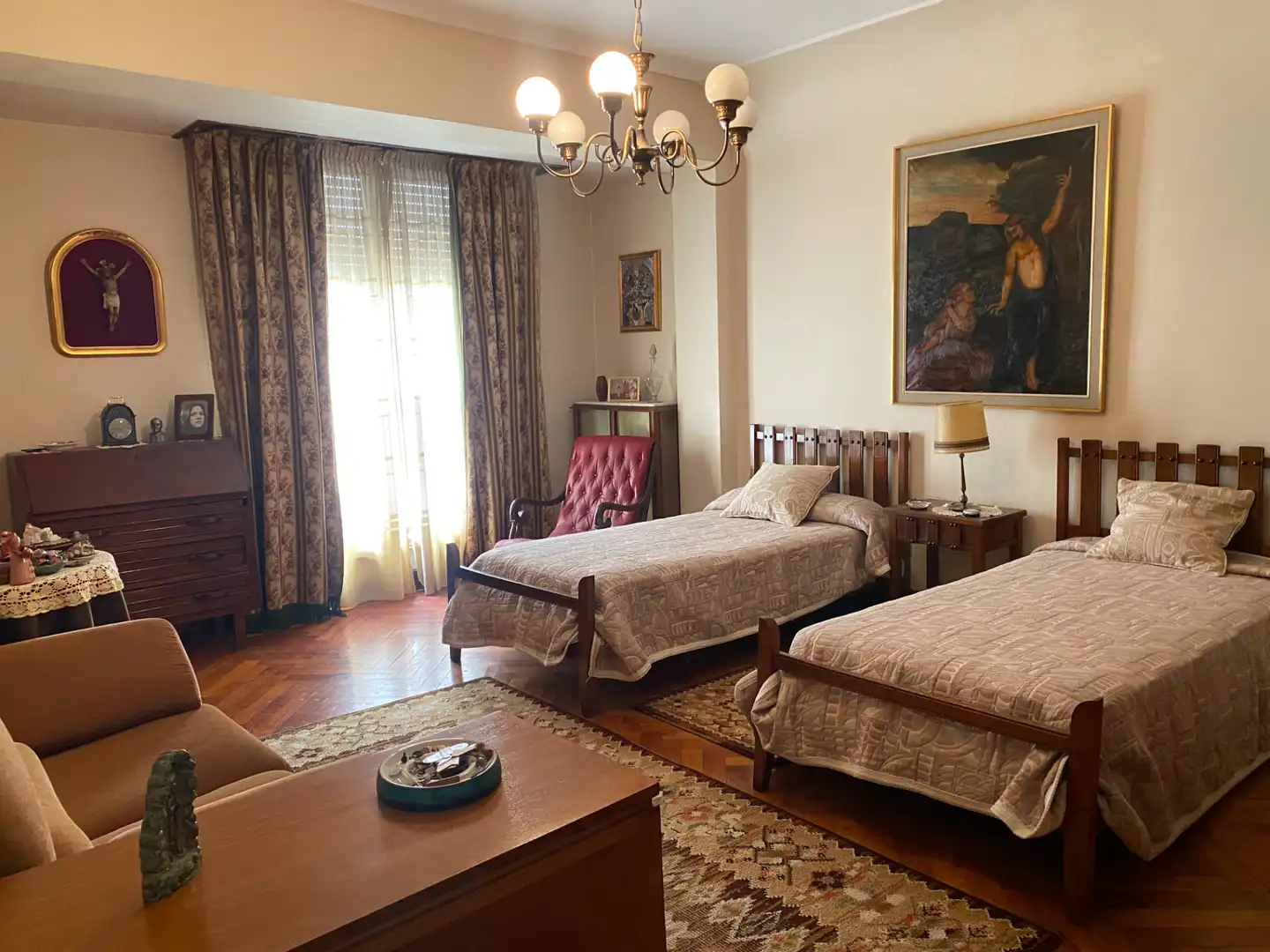 Schlafzimmer von Wohnung zum Verkauf in Santander mit Heizung, Terrasse und Möbliert