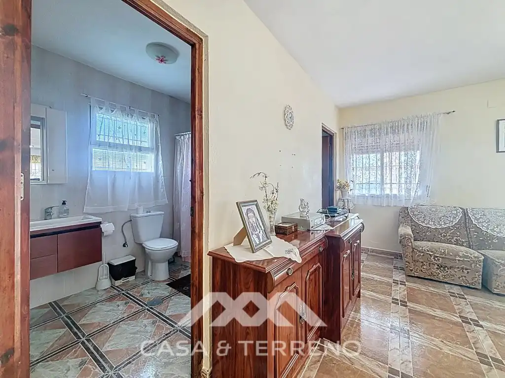 Baño de Casa o chalet en venta en Macharaviaya con Aire acondicionado, Jardín privado y Terraza
