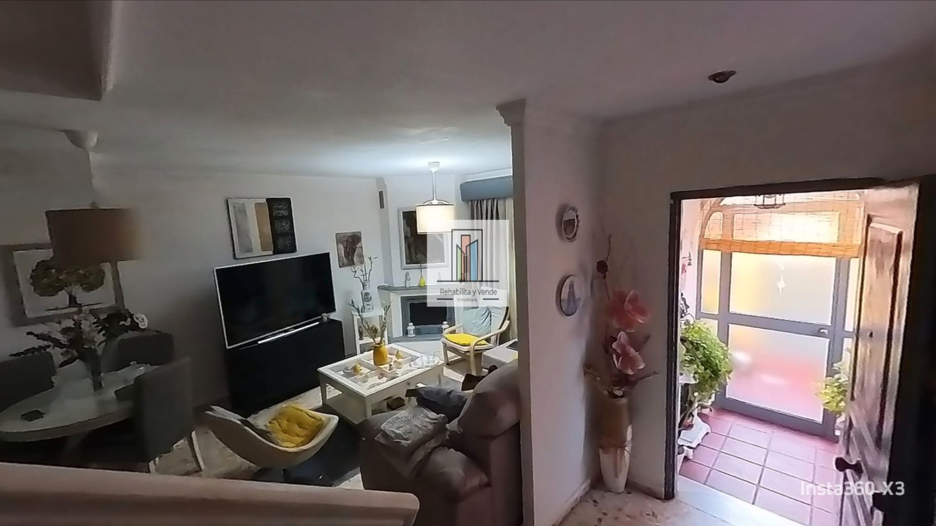 Sala d'estar de Casa adosada en venda en San Fernando amb Terrassa i Traster