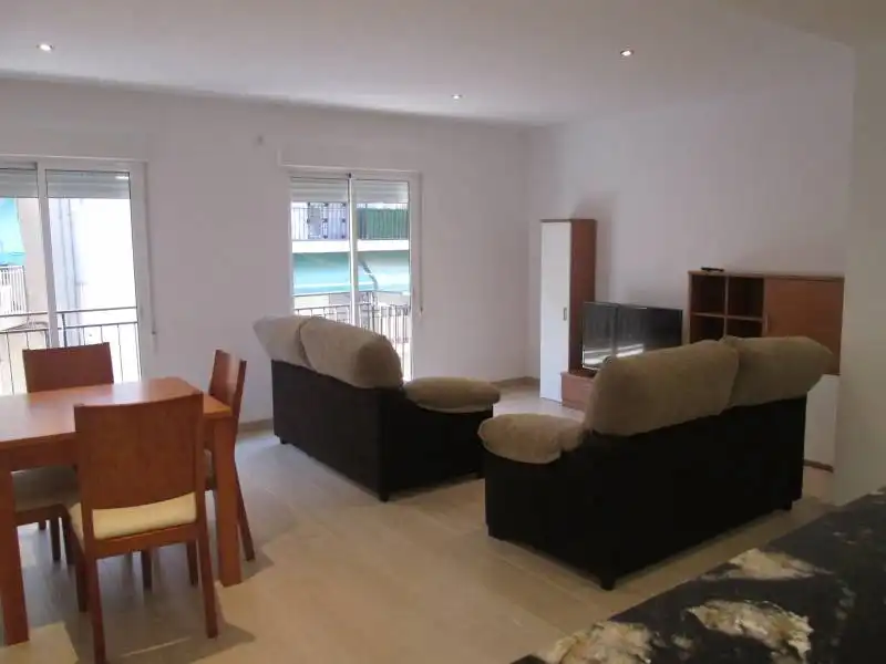 Wohnzimmer von Wohnung zur Miete in Elche / Elx mit Klimaanlage, Möbliert und Balkon