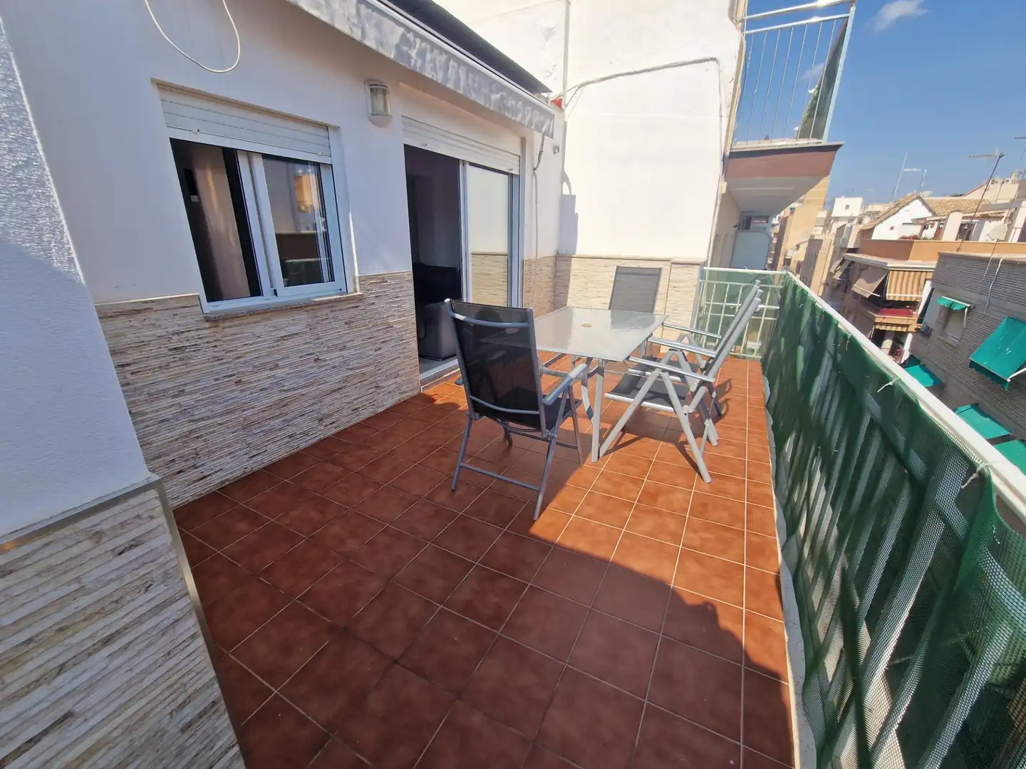 Terrasse von Dachboden zum Verkauf in Águilas mit Klimaanlage und Möbliert