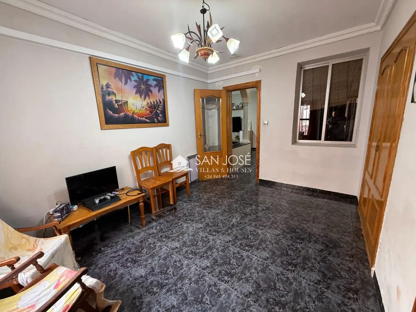 Sala d'estar de Casa o xalet en venda en Aspe amb Aire condicionat, Calefacció i Terrassa