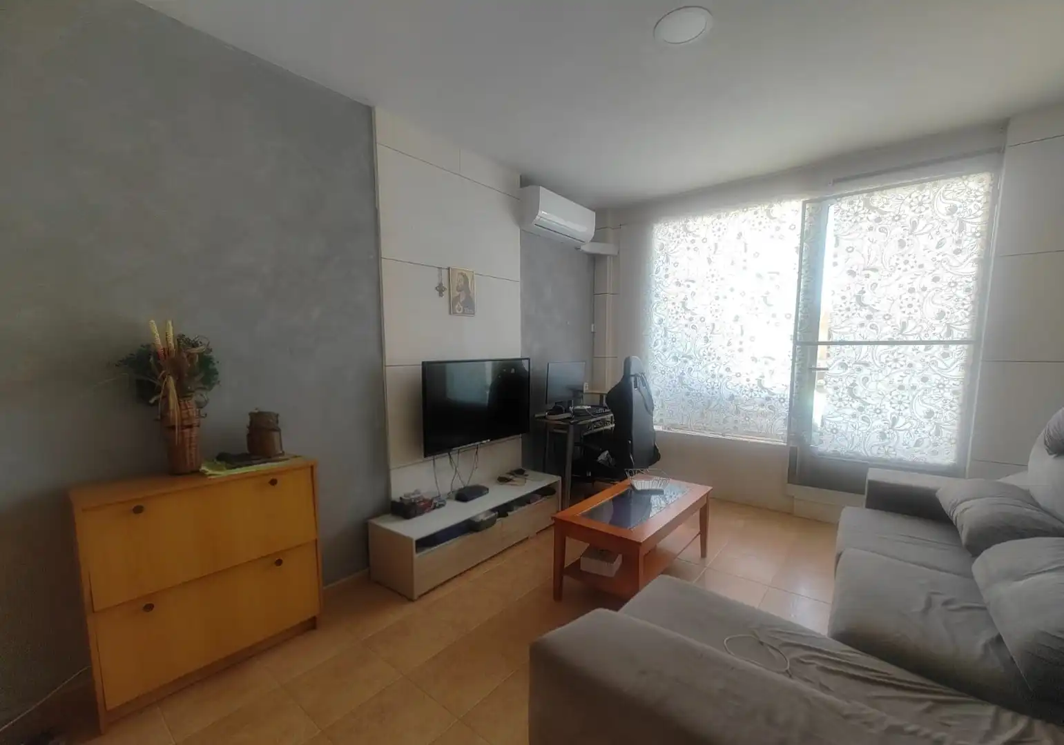 Sala d'estar de Casa adosada en venda en Las Torres de Cotillas amb Jardí privat, Terrassa i Piscina