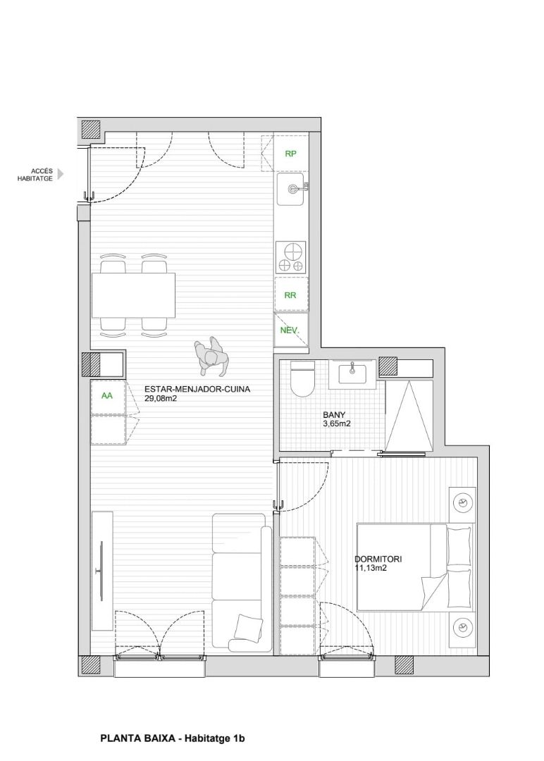 Planta baixa en venda a Carrer Major, 70, Centre