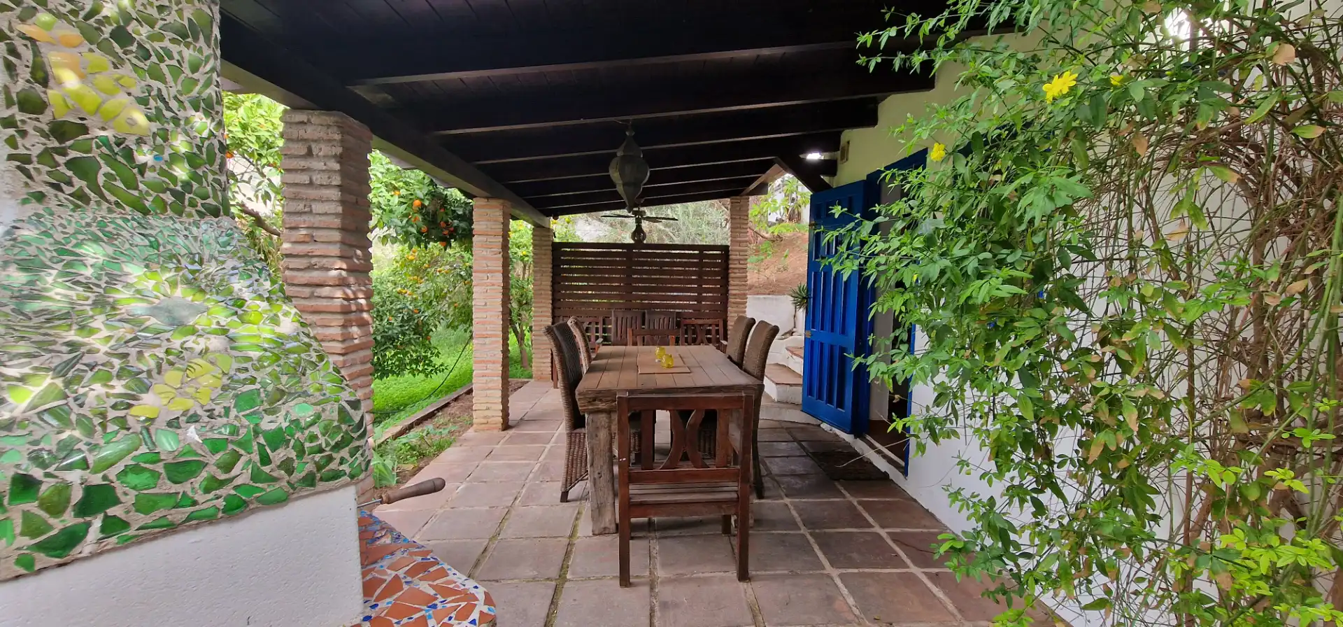 Jardín de Finca rústica en venta en Alhaurín El Grande con Aire acondicionado, Calefacción y Jardín privado