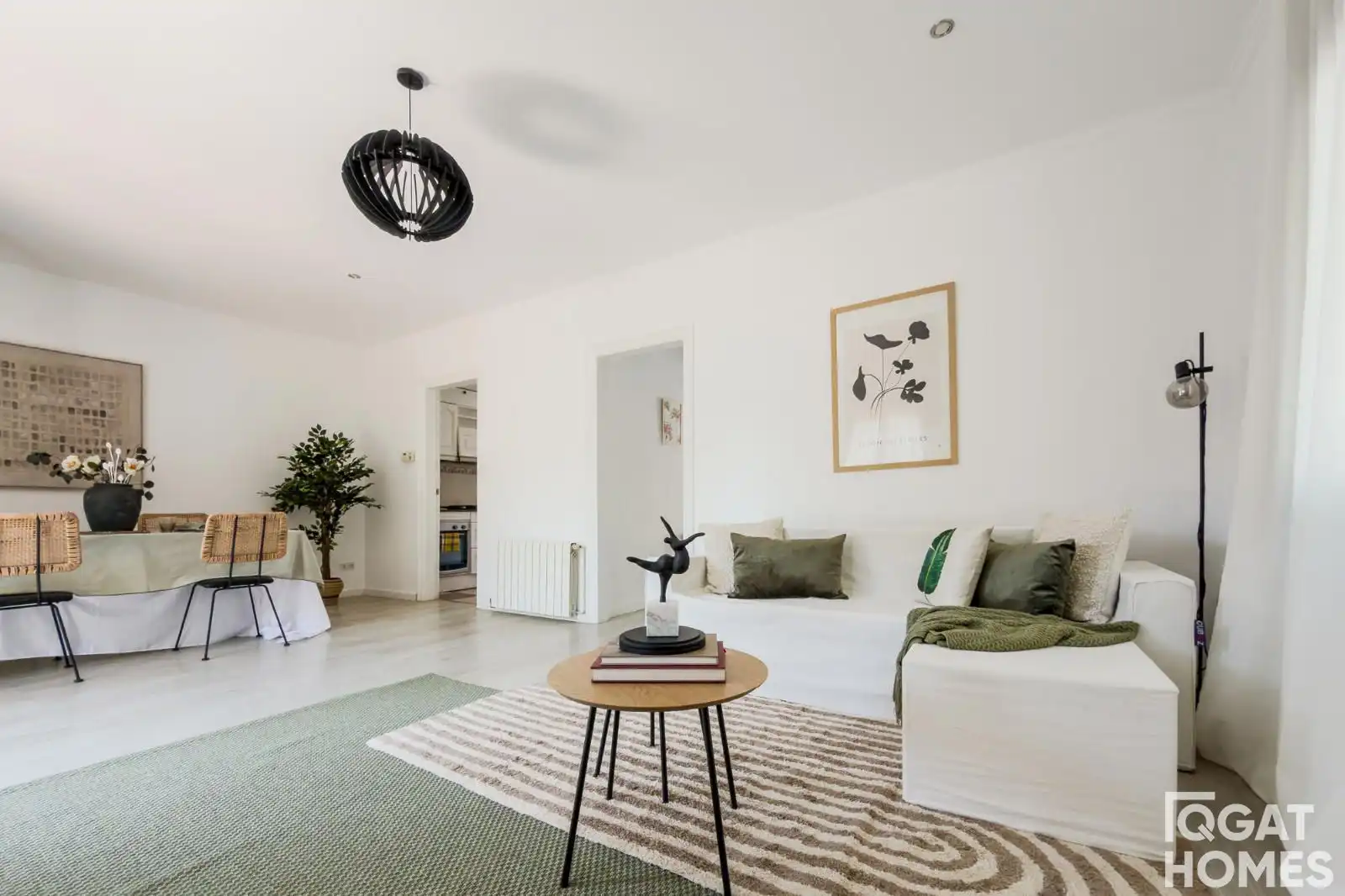 Wohnzimmer von Haus oder Chalet zum Verkauf in Sant Cugat del Vallès mit Klimaanlage, Heizung und Terrasse