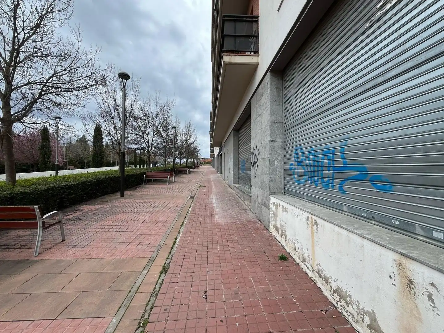 Vista exterior de Local de alquiler en Igualada