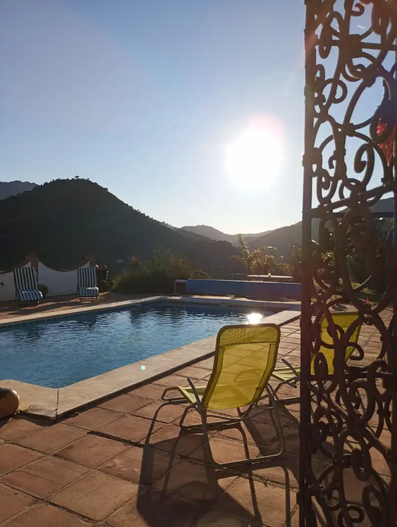 Swimming pool of Country homes for sale in Monda  with Air Conditioner, Heating and Private garden