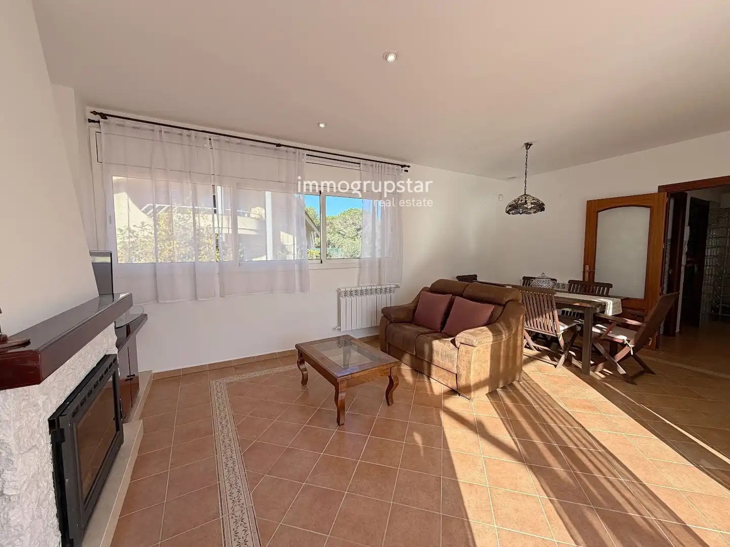 Living room of Houses for sale in Calonge i Sant Antoni  with Air Conditioner, Heating and Terrace