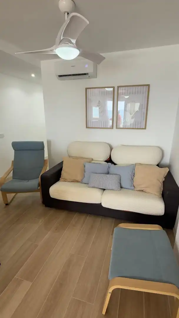 Wohnzimmer von Wohnung zur Miete in Adra mit Klimaanlage, Heizung und Terrasse