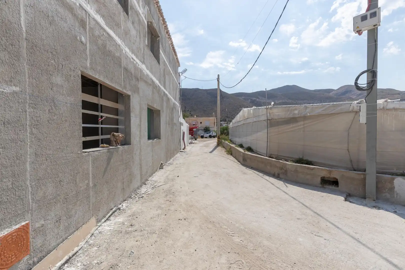 Exterior view of Flat for sale in Gualchos  with Air Conditioner, Heating and Private garden