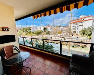 Terrace of Apartment to rent in Manilva  with Air Conditioner, Terrace and Swimming Pool