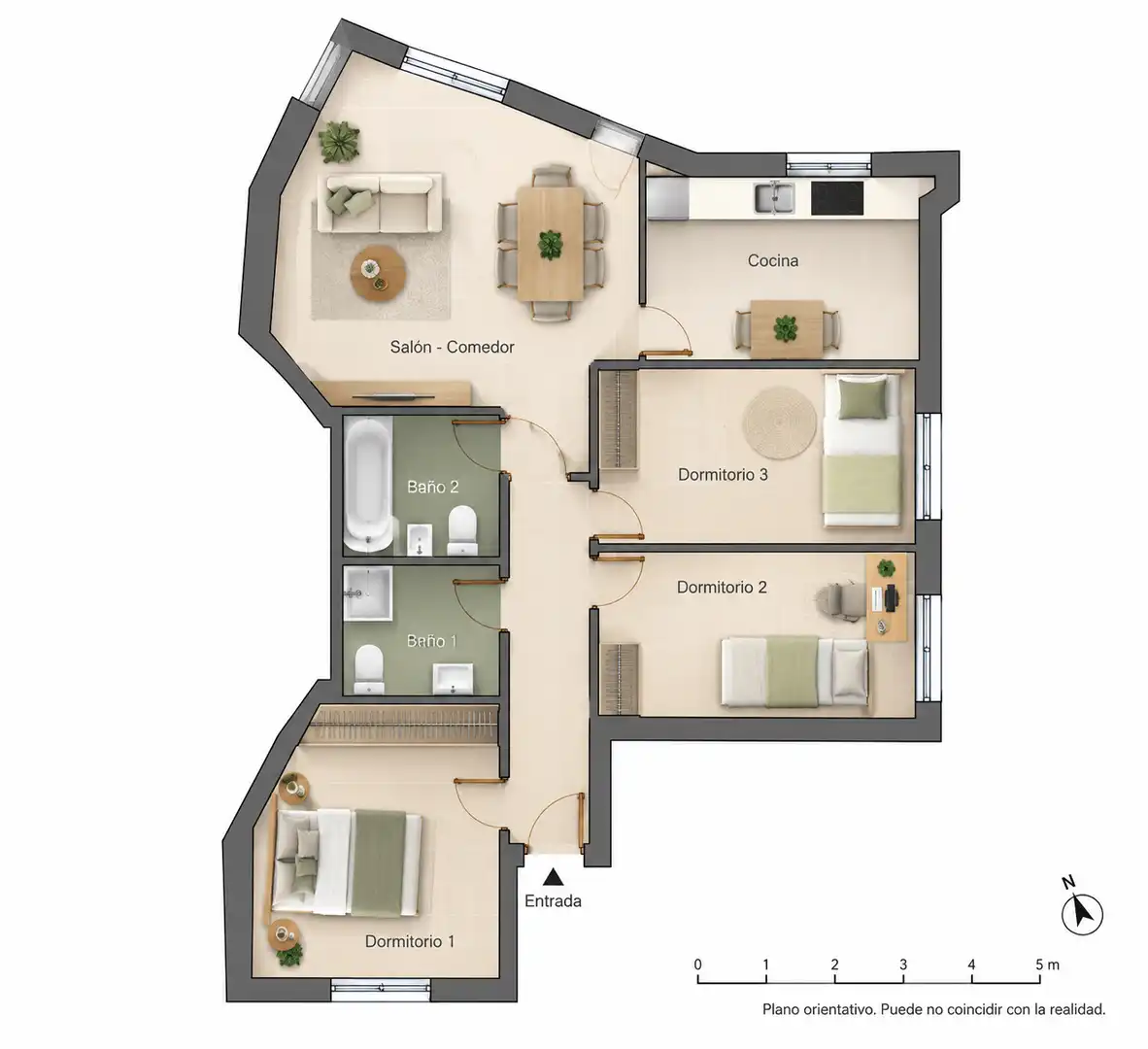 Appartement avec terrasse à vendre à Carrer Falconera, imagen 17