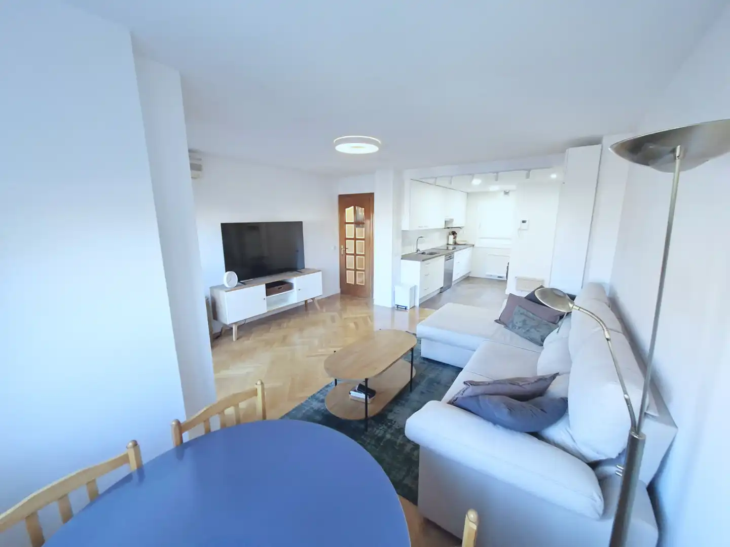 Sala de estar de Piso en venta en Leganés con Aire acondicionado, Calefacción y Parquet