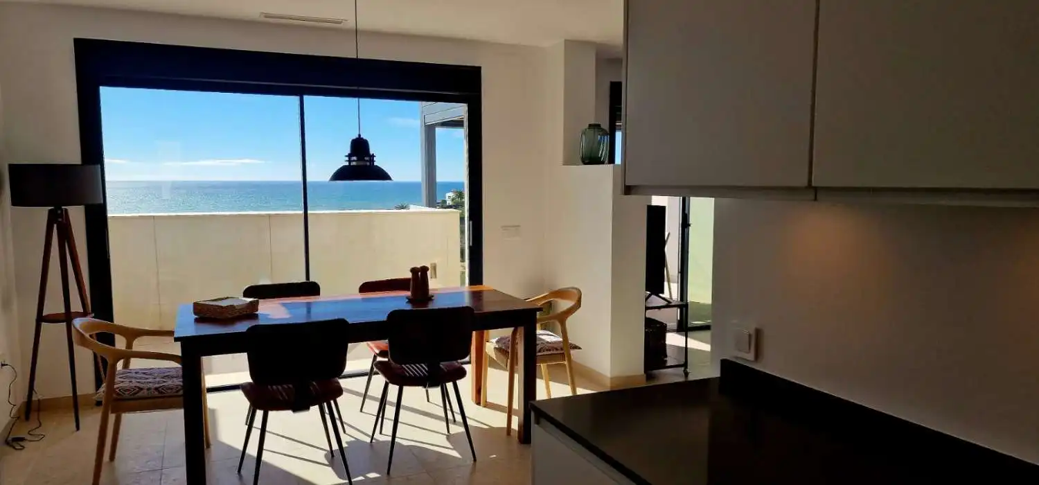 Menjador de Casa o xalet en venda en Torrox amb Aire condicionat, Moblat i Internet