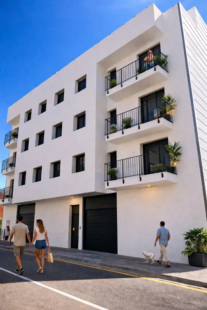 Appartamento di nuova costruzione con terrazza in vendita a Carrer de Cèsar Martinell i Brunet 23