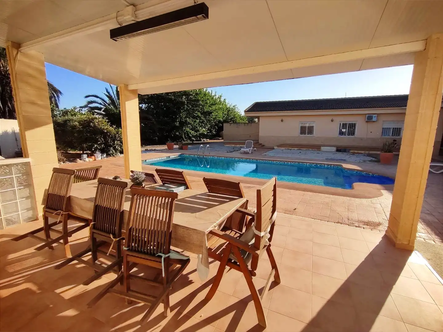 Piscina de Casa o chalet en venta en Almoradí con Aire acondicionado y Alarma