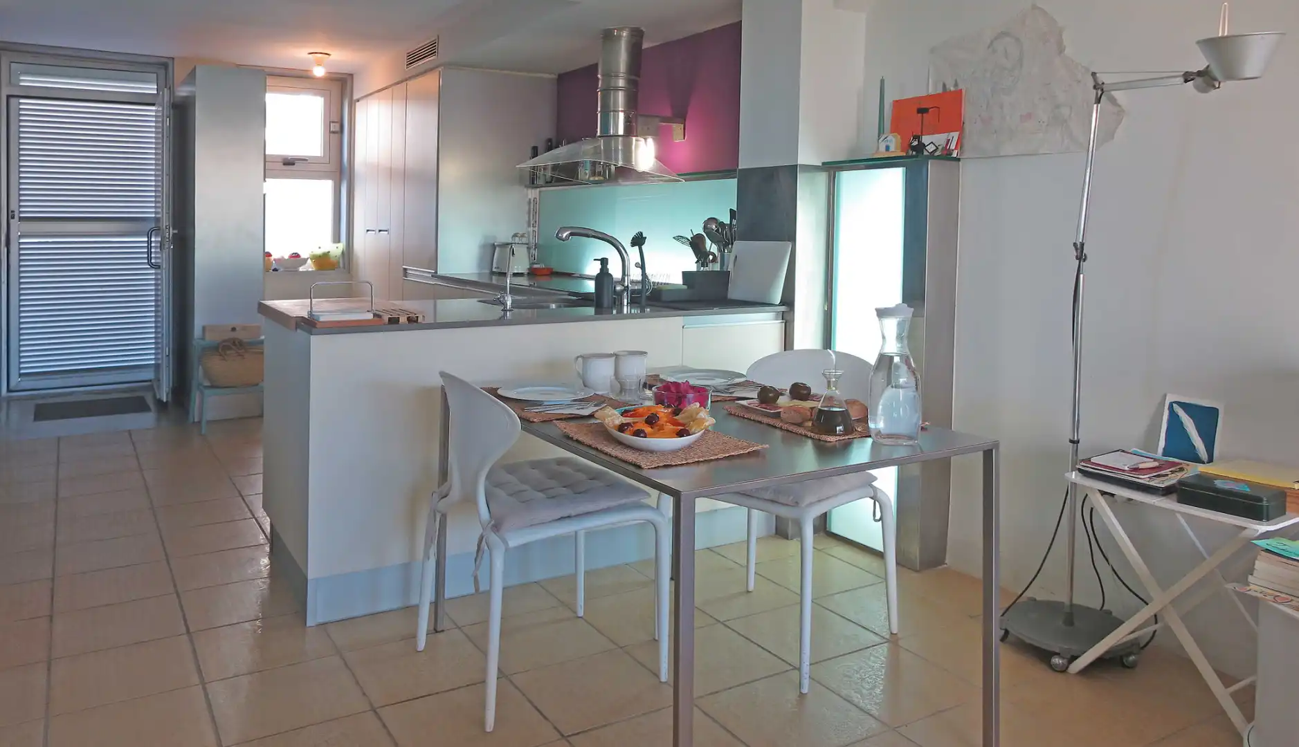 Cocina de Casa adosada en venta en Alicante / Alacant con Aire acondicionado, Jardín privado y Terraza