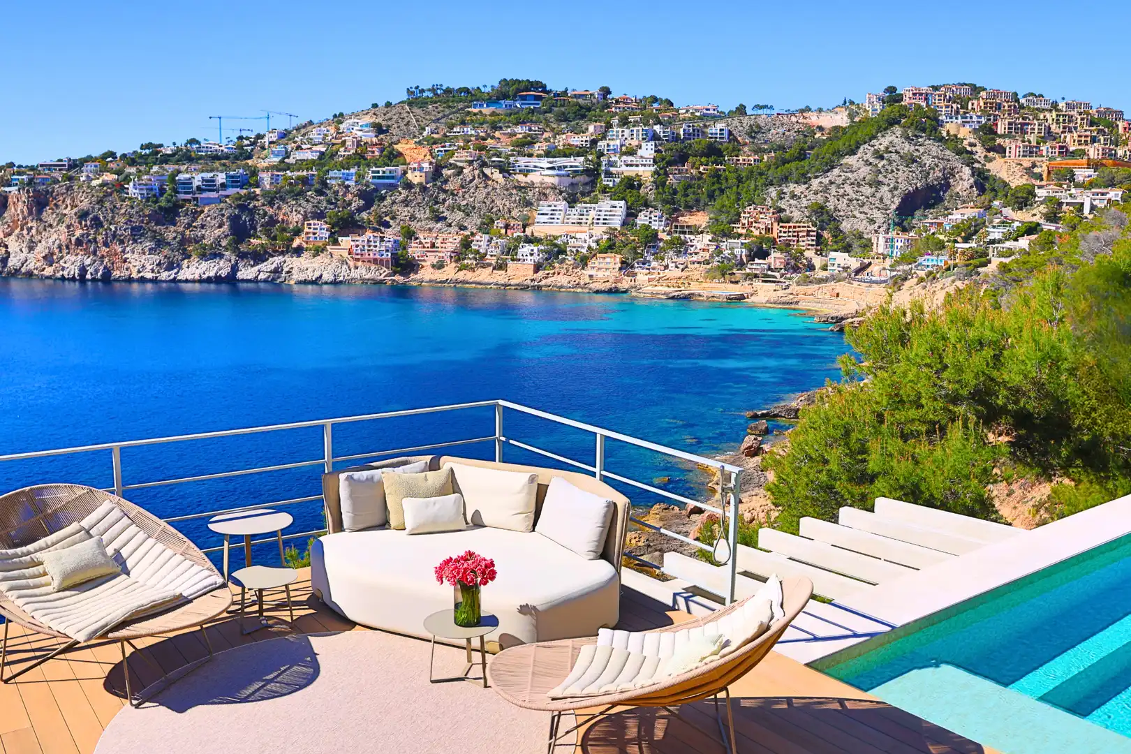 Terraza de Casa o chalet en venta en Andratx con Aire acondicionado, Calefacción y Jardín privado