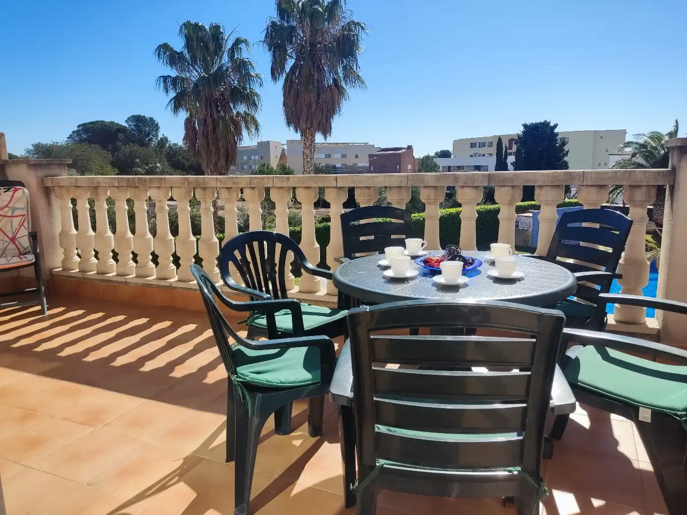 Terrace of Apartments for rent in Vandellòs i l'Hospitalet de l'Infant  with Air Conditioner, Terrace and Furnished