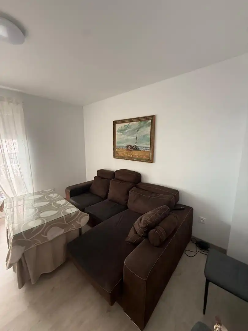 Sala d'estar de Pis de lloguer en Granada amb Calefacció, Terrassa i Moblat