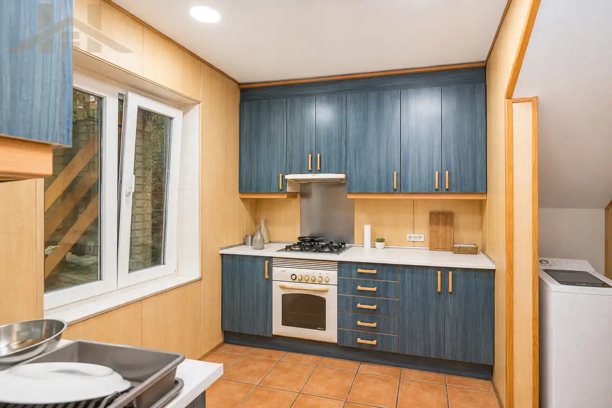 Cocina de Finca rústica en venta en El Escorial con Jardín privado, Parquet y Terraza