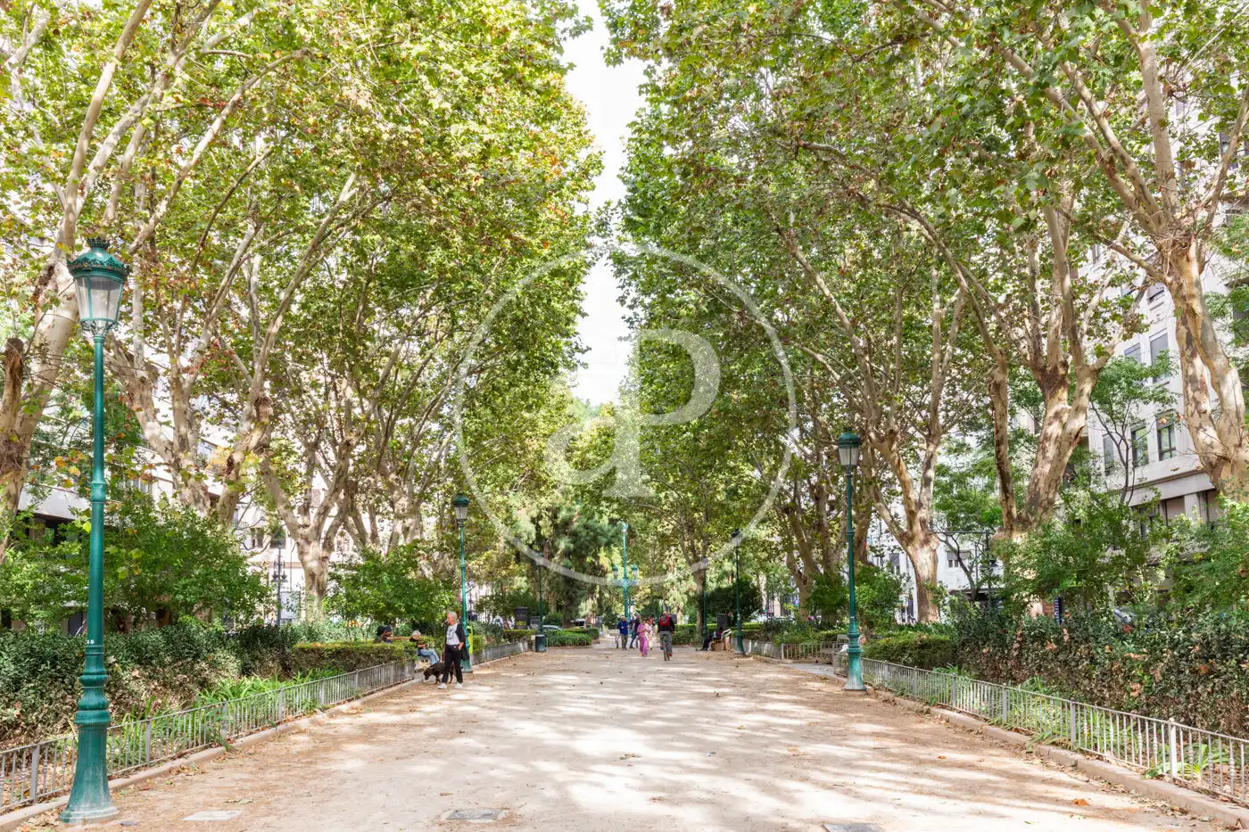 Außenansicht von Wohnung zur Miete in Valencia mit Klimaanlage und Heizung